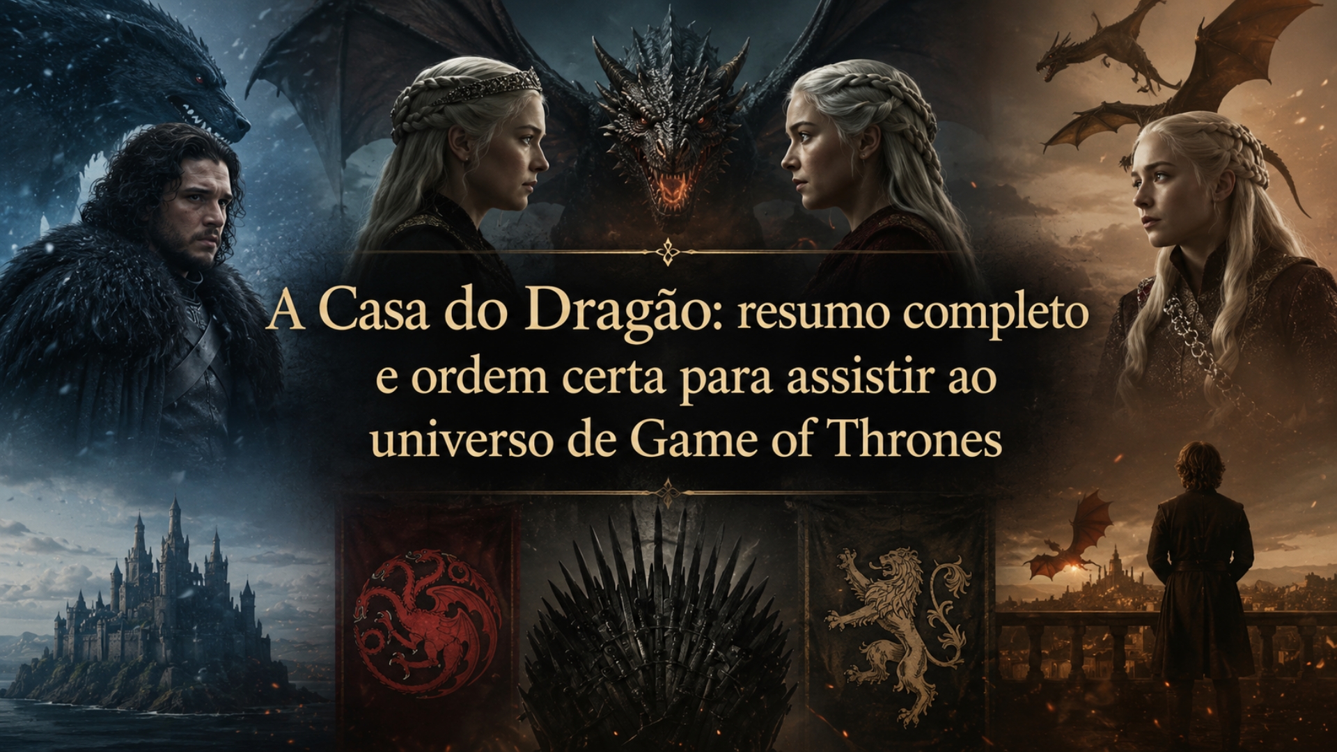 A Casa do Dragão: resumo completo e ordem certa para assistir ao ...